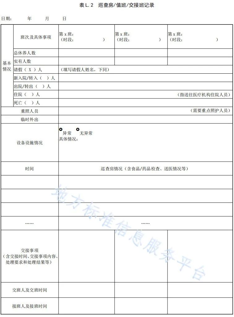 養老院管理(lǐ)運營 | 養老機構必備52張工作(zuò)記錄表